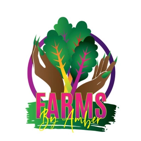 Illustrated logo showing two hands holding leafy greens Illustrated logo showing two hands holding leafy greens