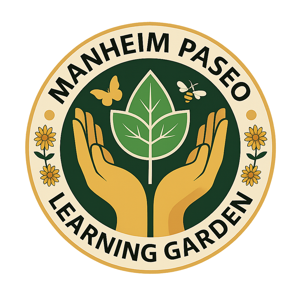 Manheim Paseo Learning Garden portrait or main logo